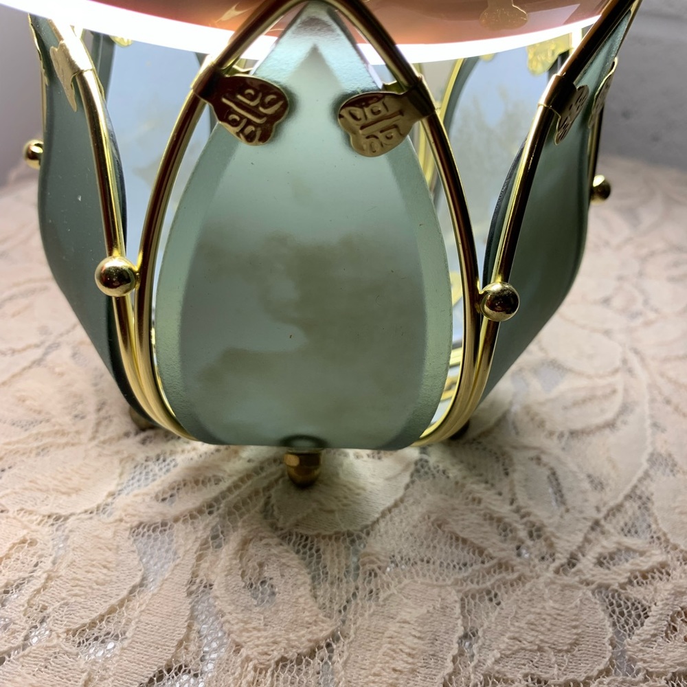 ❌SOLD🪷Partylite Waterlily Tealight Candle Holder - Picture 8 of 8